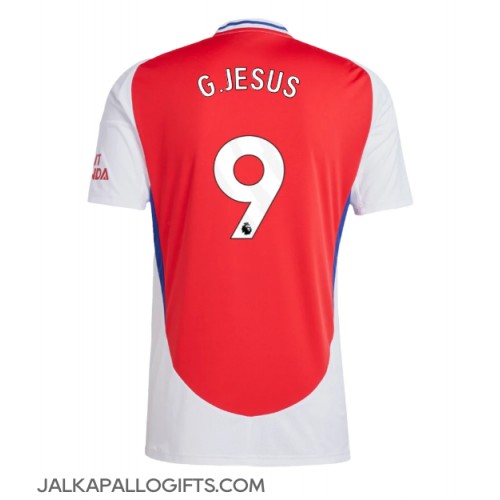 Arsenal Gabriel Jesus #9 Kotipaita 2024-25 Lyhythihainen